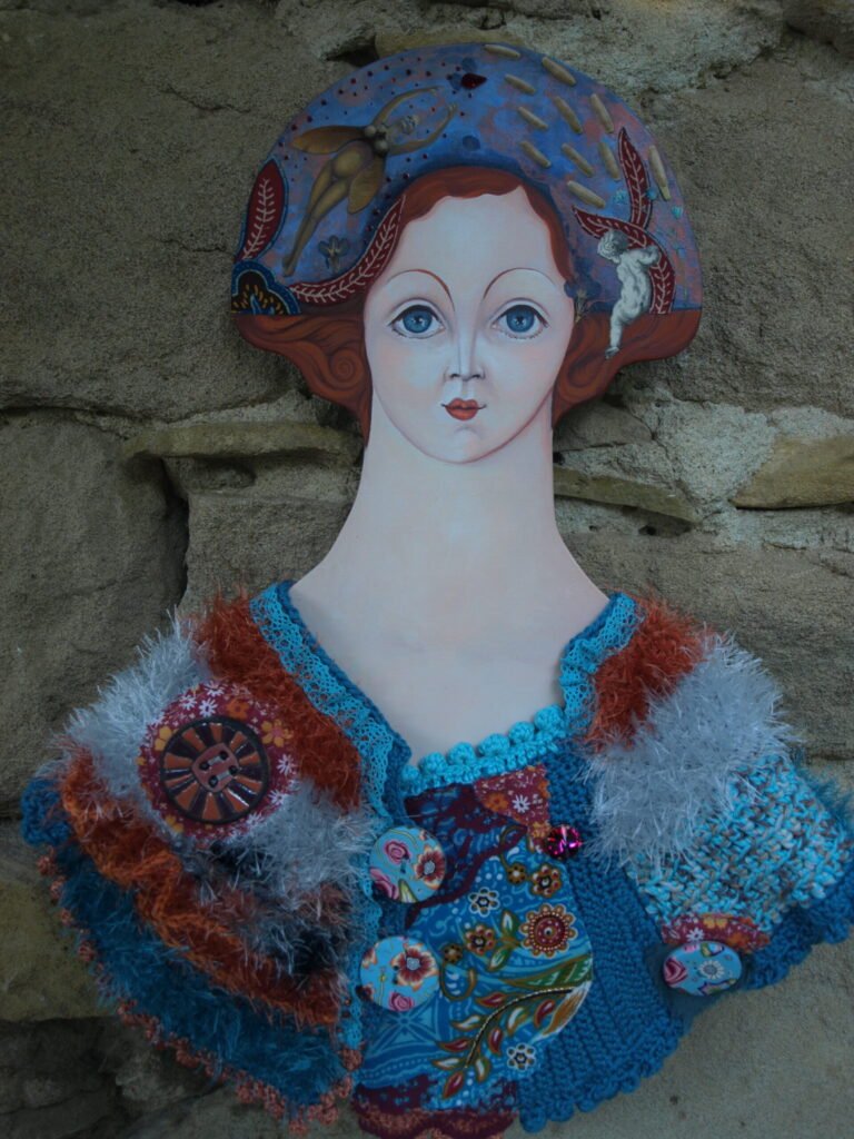 Madame sème.