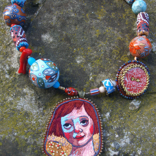 Collier "La fée bleue"