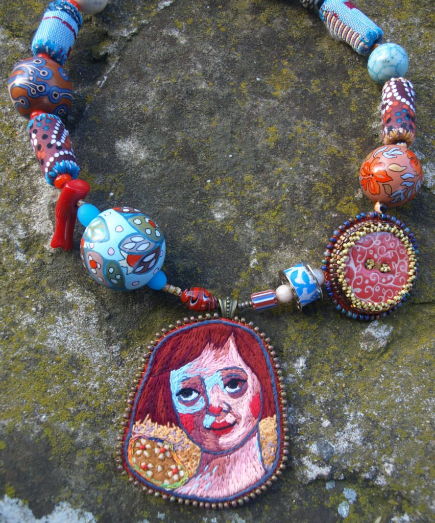 Collier "La fée bleue"