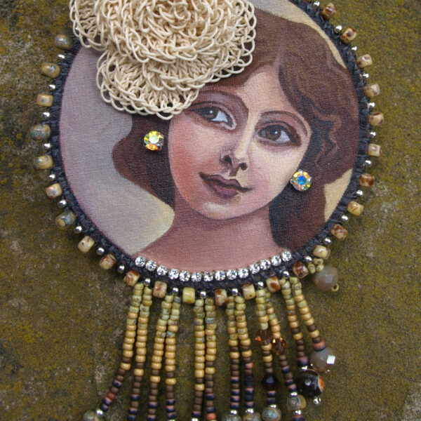 Broche "comme un air du temps" (adoptée)
